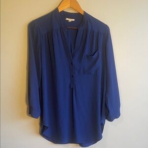 Pleione Royal Blue Blouse